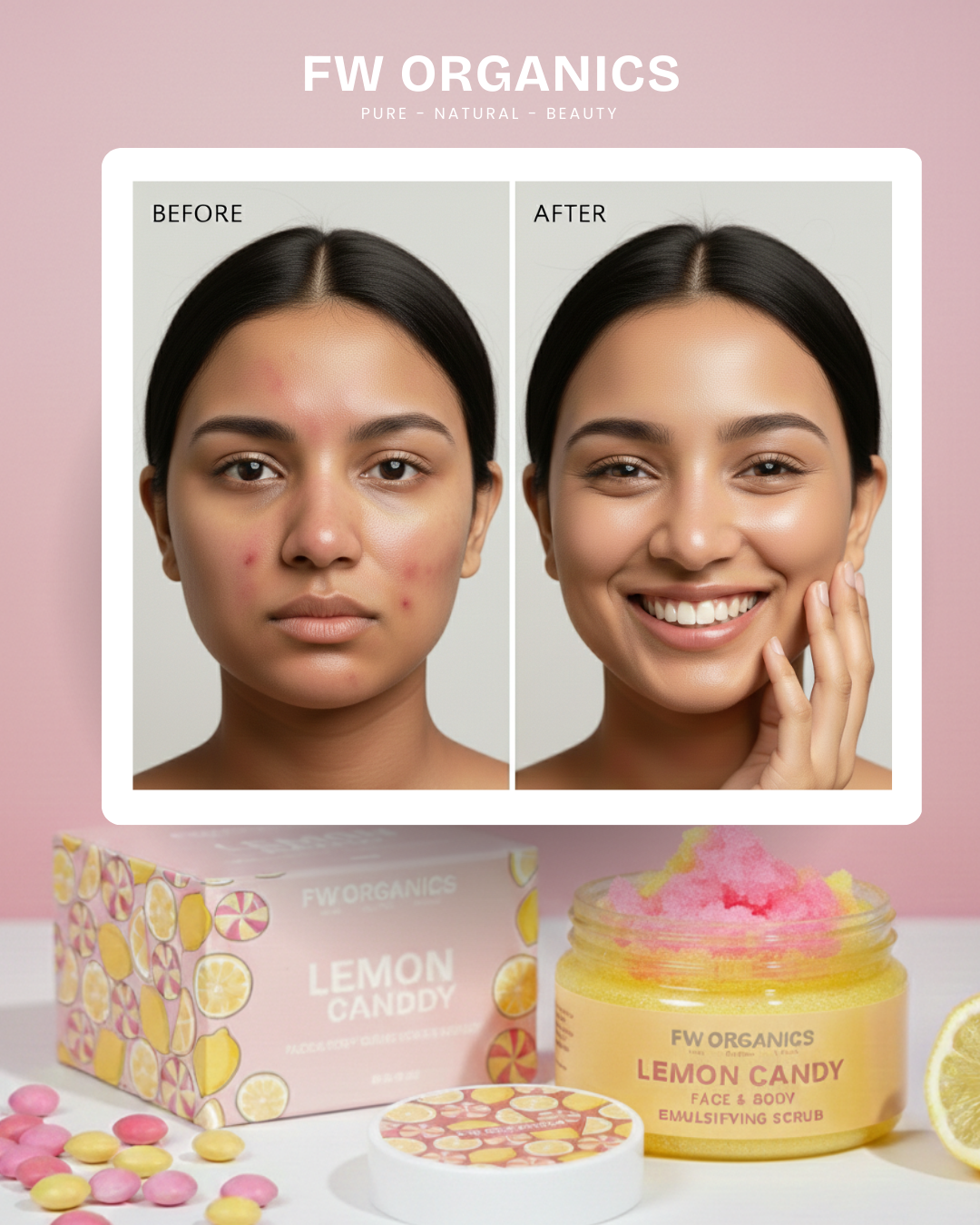 Lemon Candy Emulsifying Scrub