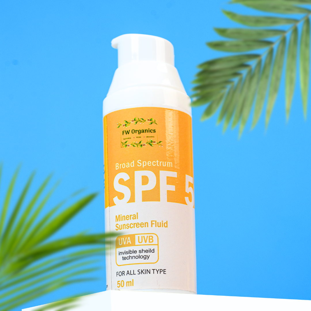 Mineral Sunscreen Spf 50 – FWOrganics